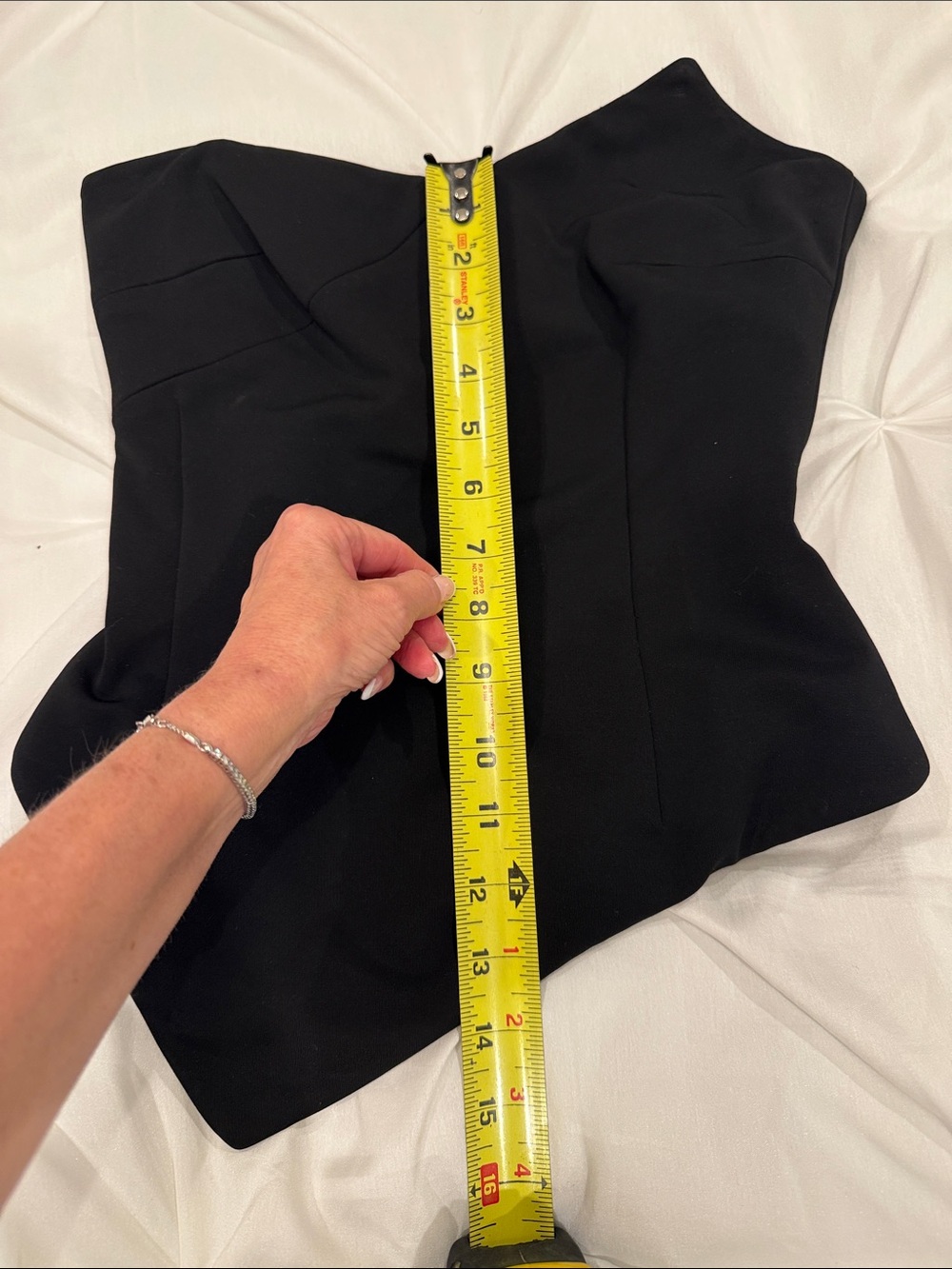 Cushnie Black Strapless Top Size 0 - Picture 7 of 8